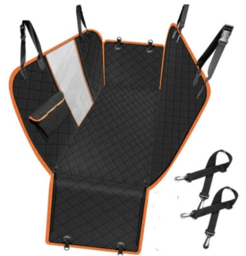 Dog Car Seat Cover View Mesh Pet Carrier Hammock Safety Protector Car