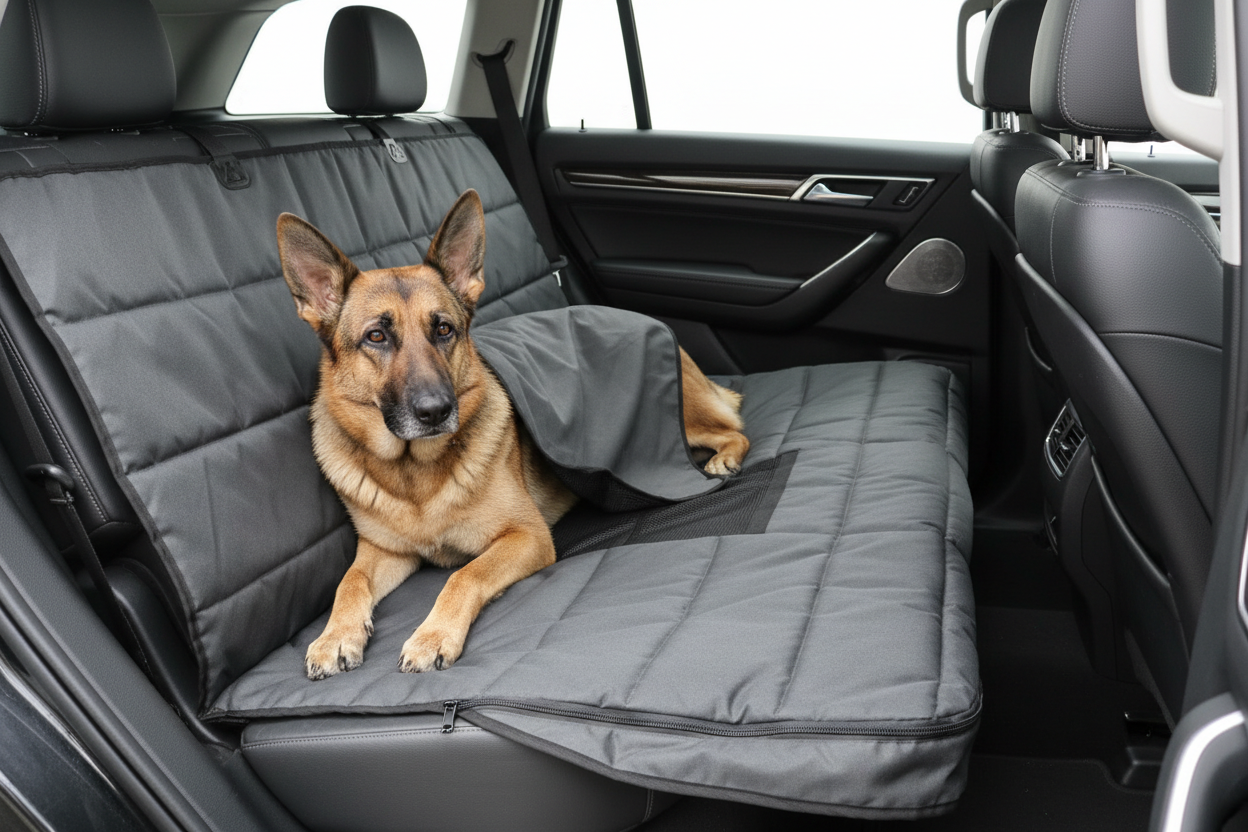Durable car hammock for pets