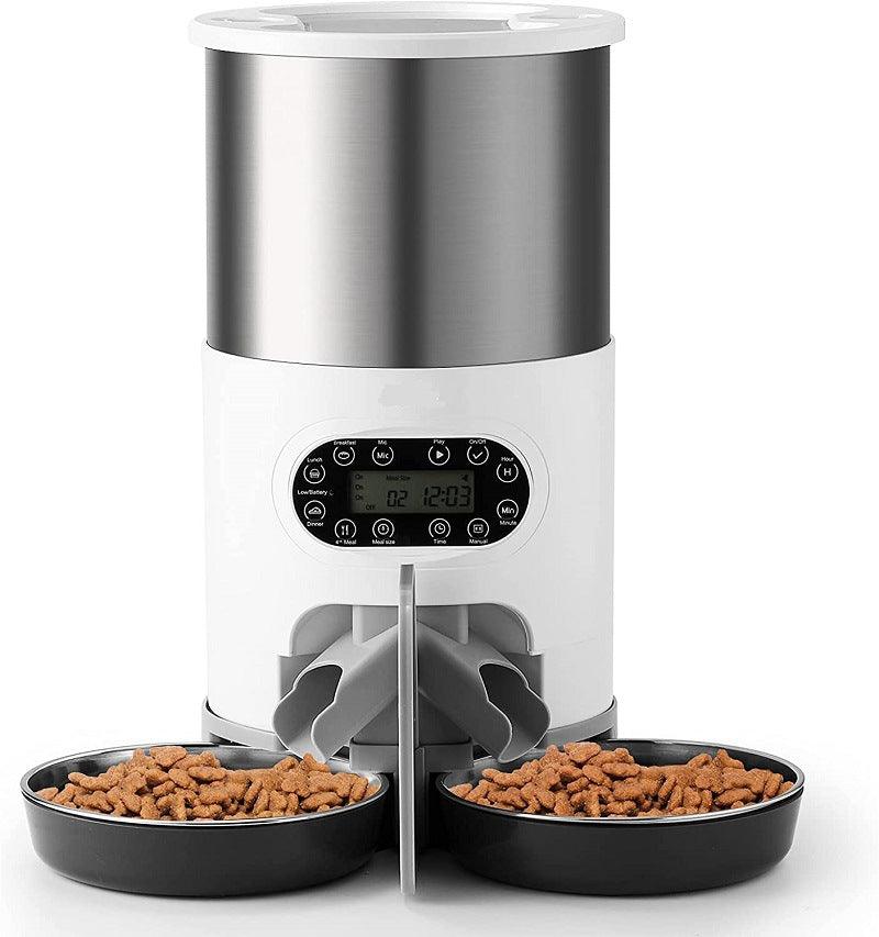 Smartpaws Remote-Controlled Pet Feeder: Automatic Food Dispenser With